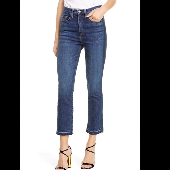 Veronica Beard Denim - Veronica Beard Carly Tuxedo Kick Flare Jeans